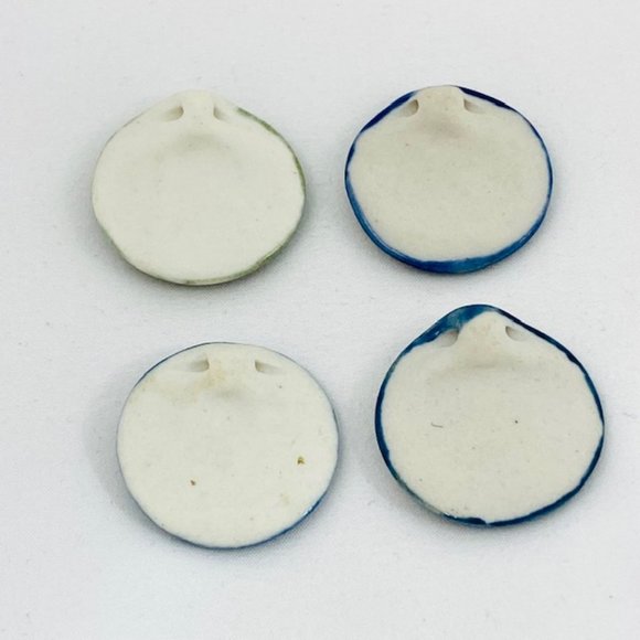 Lot of 10 Assorted Vtg. Ceramic Czech Dragonfly Buttons for Collectors/Designers - Picture 3 of 10